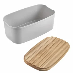 Brotkästen & Brotkörbe-Brotkasten Bready Grau
