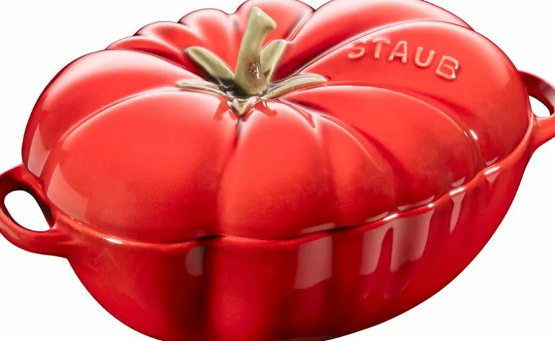 Bräter|STAUB Bräter mit Deckel La Cocotte - Tomate Rot