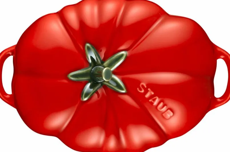 Bräter|STAUB Bräter mit Deckel La Cocotte - Tomate Rot