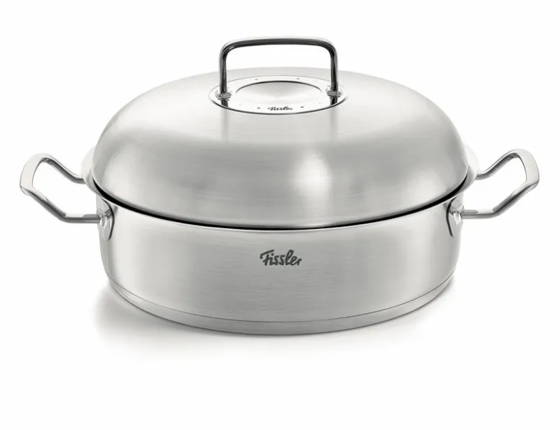 Fissler Bräter-Bräter mit Deckel Profi Collection Ø 28 cm Silber