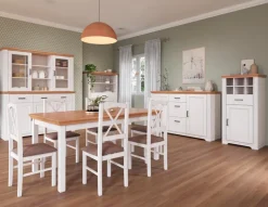 Inter Link Vitrinen|Kommoden-Buffet Malnuno Weiß