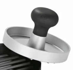 Grillzubehör|Rösle Burgerpresse Antihaftbeschichtung Grau