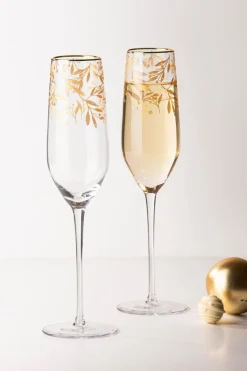 ladelle Gläser-Champagnerglas Comet 2tlg. Gold