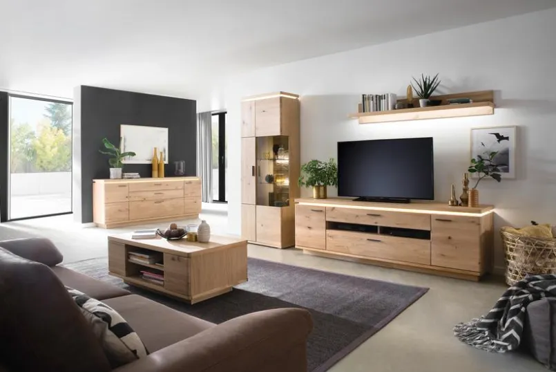 Couchtische|MCA Couchtisch Barcelona Eiche Bianco