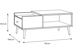 Couchtisch Harllson<FORTE Discount