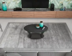 Akante Couchtische-Couchtisch Ovalia Titan