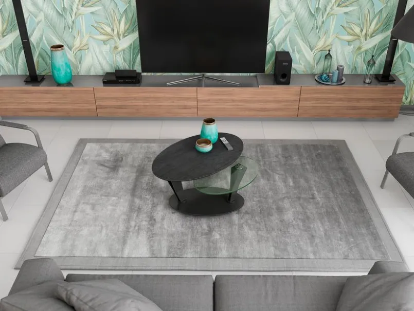 Akante Couchtische-Couchtisch Ovalia Titan