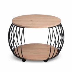 Couchtische-Couchtisch Peking Artisan-Eiche
