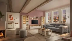 set one by Musterring Couchtische-Couchtisch York Pino-Aurelio / Eiche Artisan