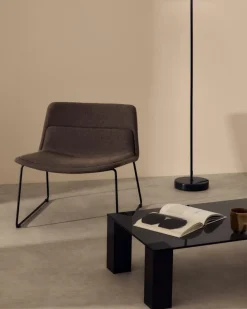 Kave Home Couchtische-Couchtisch Adularia Dunkelgrau