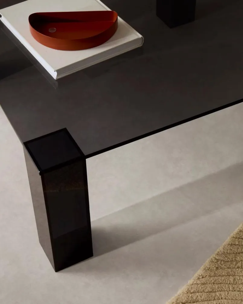 Kave Home Couchtische-Couchtisch Adularia Dunkelgrau