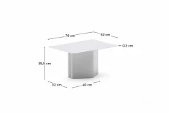 Kave Home Couchtische-Couchtisch Arvin Grau