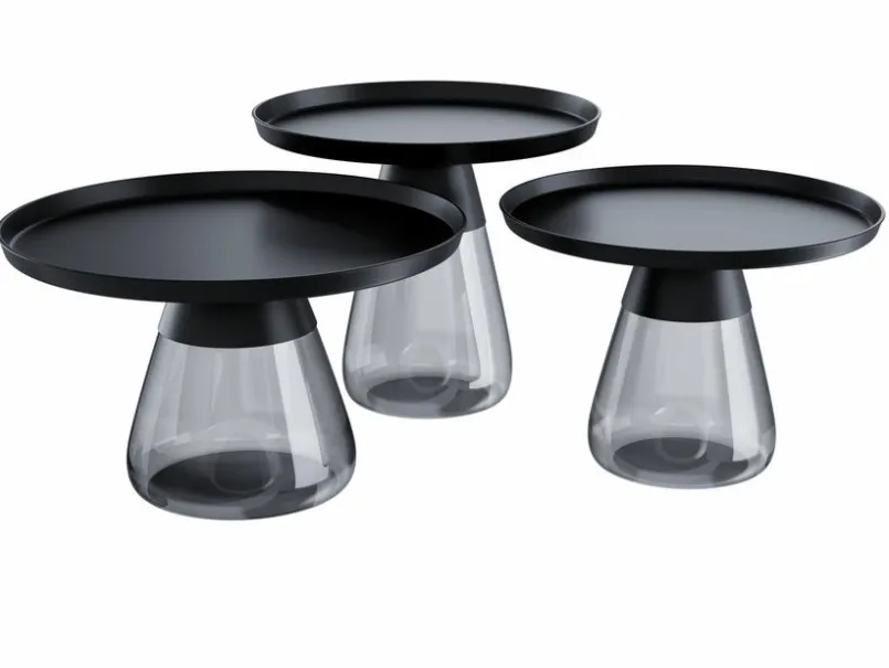 Couchtische|Akante Couchtisch Drop Schwarz