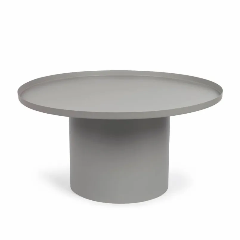 Kave Home Couchtische-Couchtisch Fleksa Grau