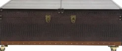 KARE DESIGN Couchtische-Couchtisch Globetrotter 75167 Braun