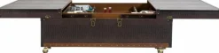 KARE DESIGN Couchtische-Couchtisch Globetrotter 75167 Braun