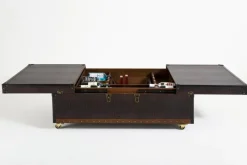 KARE DESIGN Couchtische-Couchtisch Globetrotter 75167 Braun