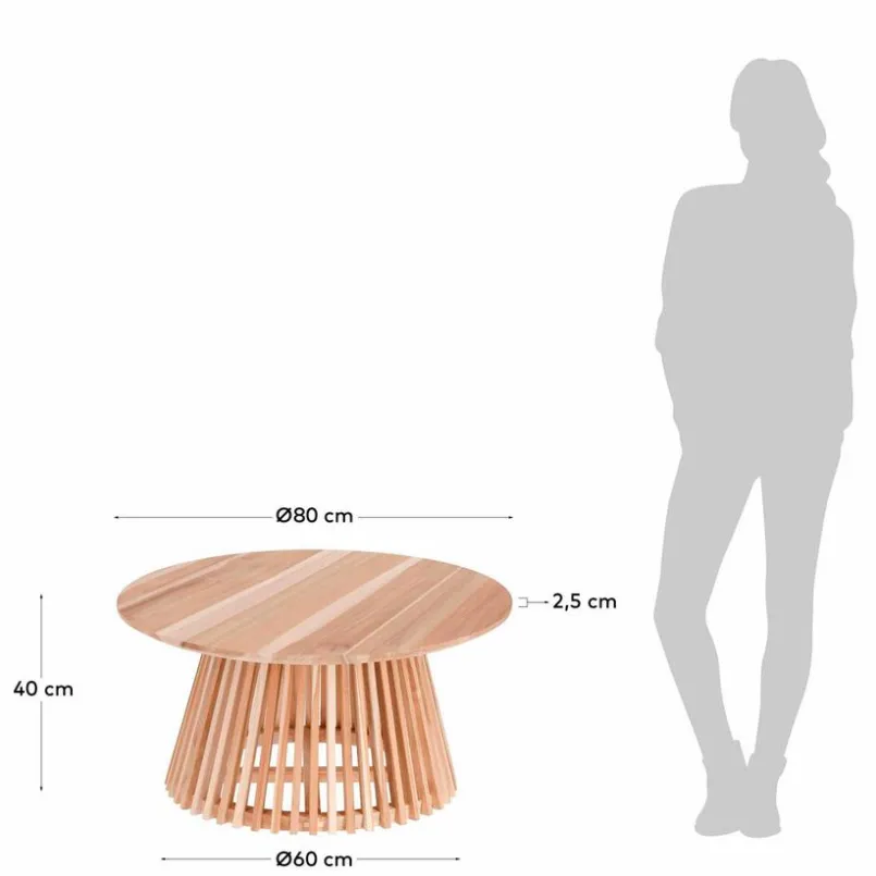 Couchtische|Kave Home Couchtisch Irune Teak