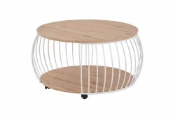 Couchtische| Couchtisch Laos Artisan-Eiche