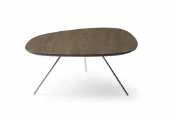 Couchtische|leolux Couchtisch Liliom Nussbaum