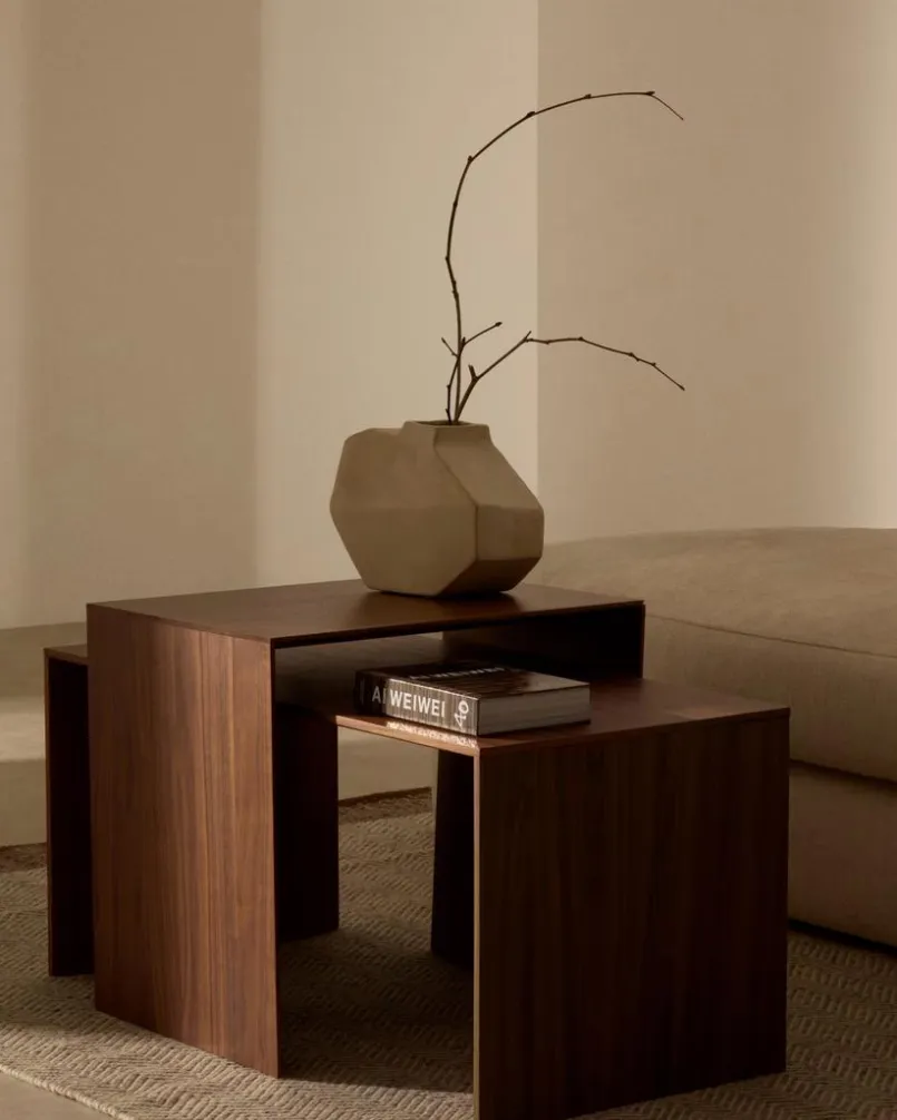Couchtische|Kave Home Couchtisch Litto Nussbaum