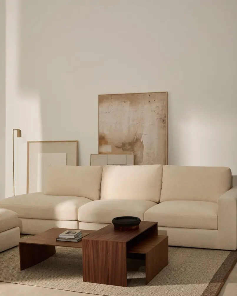 Couchtische|Kave Home Couchtisch Litto Nussbaum