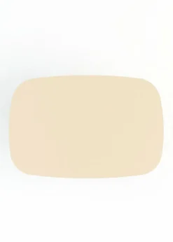 Metallbude Couchtische-Couchtisch Livia Cashew