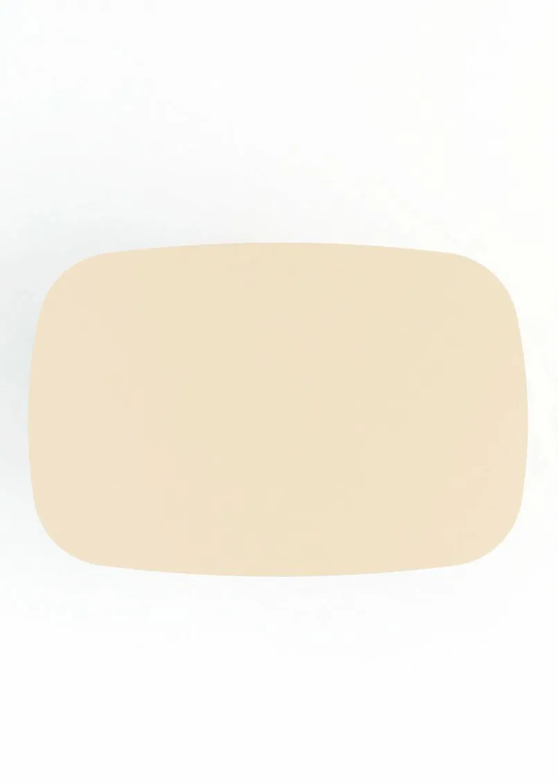 Metallbude Couchtische-Couchtisch Livia Cashew