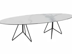 Akante Couchtische-Couchtisch Ogive Marmoroptik