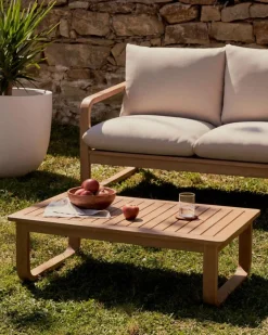 Kave Home Loungetische|Couchtische-Couchtisch Sacaleta Braun