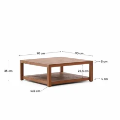 Couchtische|Kave Home Couchtisch Sashi Teak
