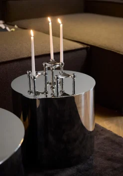 Couchtische|INNOVATION LIVING Couchtisch Tin Drum 40 Silber