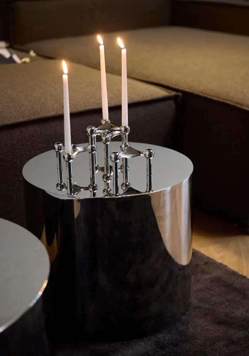 Couchtische|INNOVATION LIVING Couchtisch Tin Drum 40 Silber