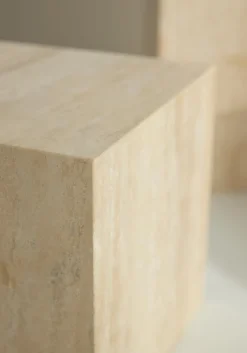 Couchtische|INNOVATION LIVING Couchtisch Travertina 60 Beige