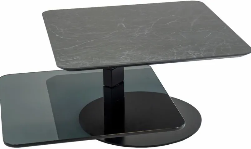 Bacher Couchtische-Couchtisch Ventola Schwarz