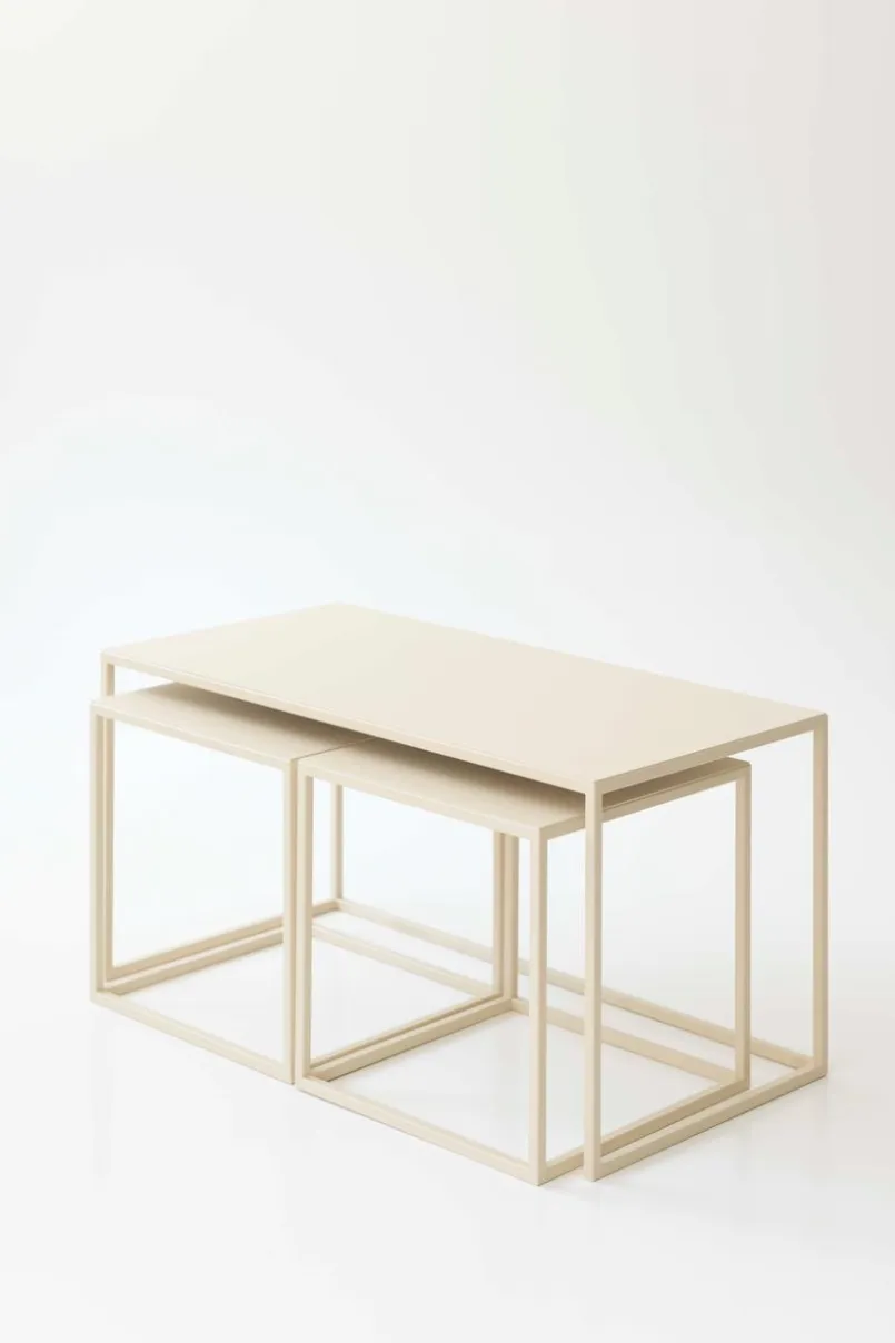 Couchtisch-Set Tre Semnia<Metallbude Outlet