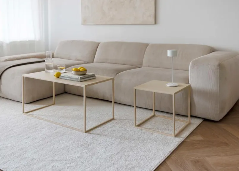 Couchtisch-Set Tre Semnia<Metallbude Outlet