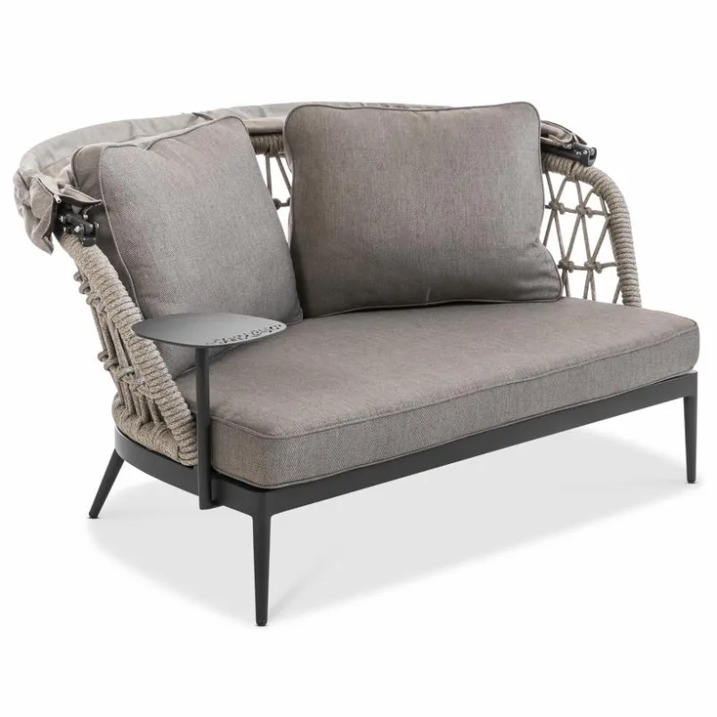Segarda Sonneninseln|Sonneninseln-Daybed Muses Lounge Daybed Grau
