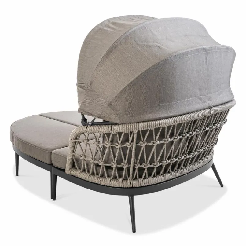 Segarda Sonneninseln|Sonneninseln-Daybed Muses Lounge Daybed Grau