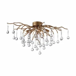 Deckenleuchten|Paul Neuhaus Deckenleuchte Icicle Altmessing