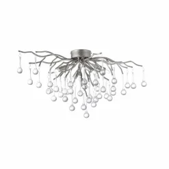 Deckenleuchten|Paul Neuhaus Deckenleuchte Icicle Silber
