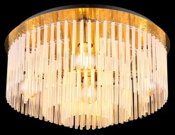 Globo Deckenleuchten-Deckenleuchte Gorley Gold