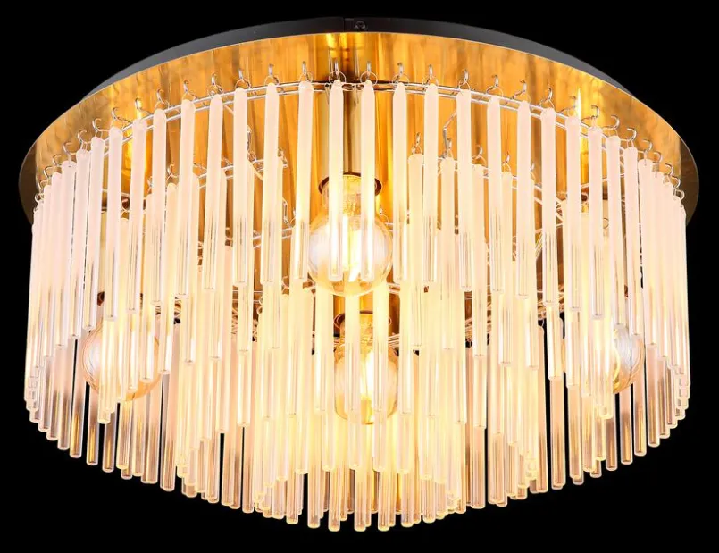 Globo Deckenleuchten-Deckenleuchte Gorley Gold