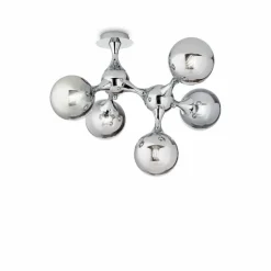 IDEAL LUX Deckenleuchten-Deckenleuchte Nodi Chrom