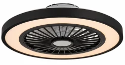 Globo Ventilatoren-Deckenventilator Blizzak Schwarz