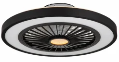 Globo Ventilatoren-Deckenventilator Blizzak Schwarz