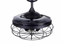 Beacon Lighting Ventilatoren-Deckenventilator Industri Schwarz