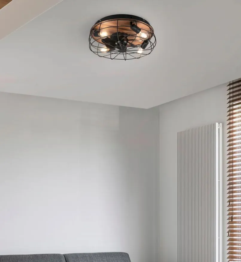 Deckenventilator Trondheim<Reality Leuchten Online