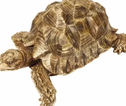 KARE DESIGN Dekofiguren|Dekofiguren Tiere & Pflanzen-Deko Figur Turtle 30142 Gold