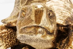 KARE DESIGN Dekofiguren|Dekofiguren Tiere & Pflanzen-Deko Figur Turtle 30142 Gold
